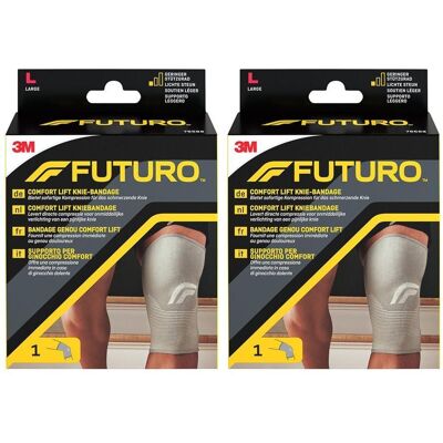 3M Futuro Comfort KnieBand L 2x 2x1 St Bandage(s) 3M Futuro Comfort KnieBand L 2x 2x1 St Bandage(s)