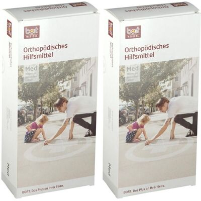 Bort Soft volare CTS-Schiene links S grau 2x 2x1 St Bandage(s) Bort Soft volare CTS-Schiene links S grau 2x 2x1 St Bandage(s)