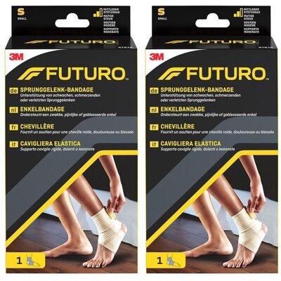 3M Futuro Sprunggelenkbandage S 2x 2x1 St Bandage(s) 3M Futuro Sprunggelenkbandage S 2x 2x1 St Bandage(s)
