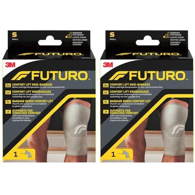 3M Futuro Comfort KnieBand S 2x 2x1 St Bandage(s) 3M Futuro Comfort KnieBand S 2x 2x1 St Bandage(s)