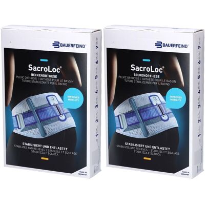 BAUERFEIND Sacroloc Beckenorth.z.Stabilisierung Gr.3 titan 2x 2x1 St Bandage(s) BAUERFEIND Sacroloc Beckenorth.z.Stabilisierung Gr.3 titan 2x 2x1 St Bandage(s)