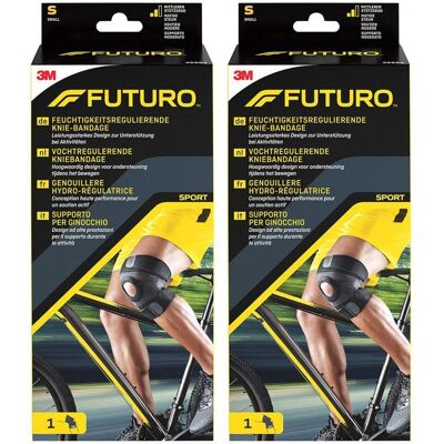 3M Futuro Sport Kniebandage S 2x 2x1 St Bandage(s) 3M Futuro Sport Kniebandage S 2x 2x1 St Bandage(s)