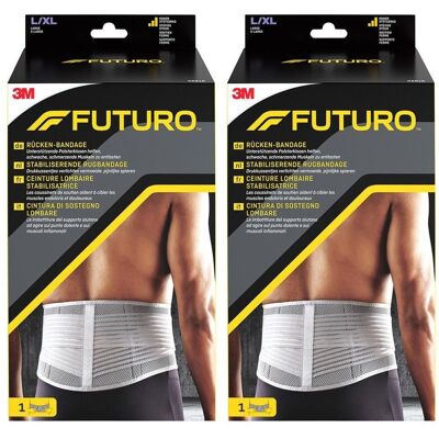 3M Futuro Rückenbandage L/Xl 2x 2x1 St Bandage(s) 3M Futuro Rückenbandage L/Xl 2x 2x1 St Bandage(s)