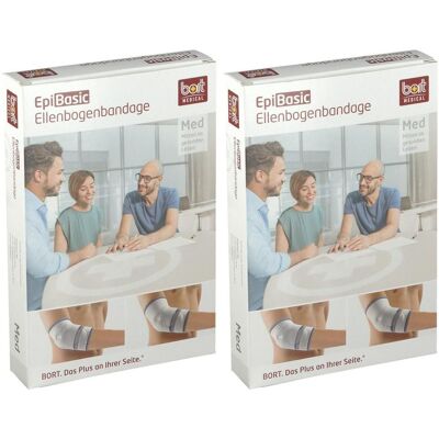 Bort EpiBasic Bandage XL schwarz 2x 2x1 St Bandage(s) Bort EpiBasic Bandage XL schwarz 2x 2x1 St Bandage(s)