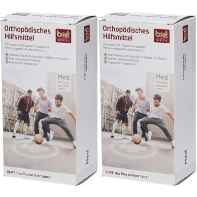 Bort Soft Daumenschiene lang S blau 2x 2x1 St Bandage(s) Bort Soft Daumenschiene lang S blau 2x 2x1 St Bandage(s)
