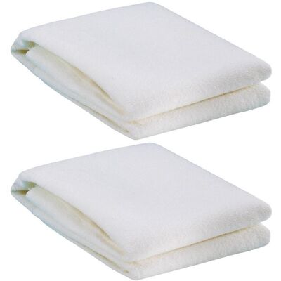 FRANK Betteinlage Frottee 100x140 cm 2x 2x1 St FRANK Betteinlage Frottee 100x140 cm 2x 2x1 St