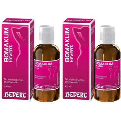 Bomaklim Hevert Tropfen 2x 2x100 ml Bomaklim Hevert Tropfen 2x 2x100 ml