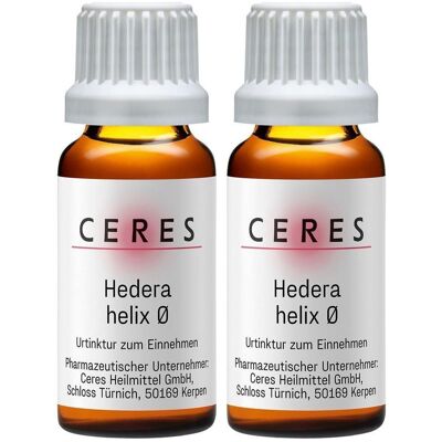 Ceres Hedera helix Urtinktur 2x 2x20 ml Tropfen Ceres Hedera helix Urtinktur 2x 2x20 ml Tropfen