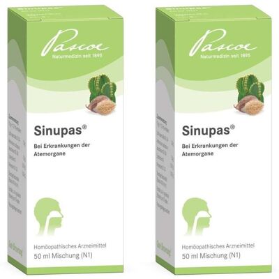 Pascoe Sinupas Tropfen 2x 2x50 ml Pascoe Sinupas Tropfen 2x 2x50 ml