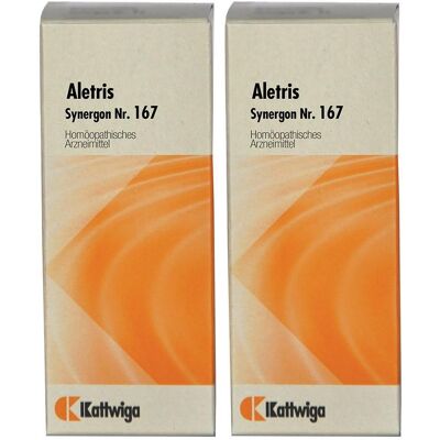 Kattwiga Synergon Komplex 167 Aletris Tropfen 2x 2x50 ml Kattwiga Synergon Komplex 167 Aletris Tropfen 2x 2x50 ml