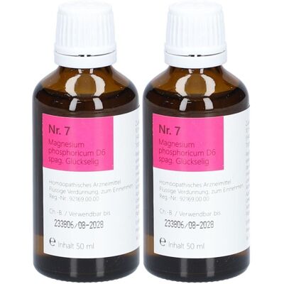 phönix Nr.7 Magnesium phosphoricum D 6 spag.Glückselig 2x 2x50 ml Tropfen zum Einnehmen phönix Nr.7 Magnesium phosphoricum D 6 spag.Glückselig 2x 2x50 ml Tropfen zum Einnehmen