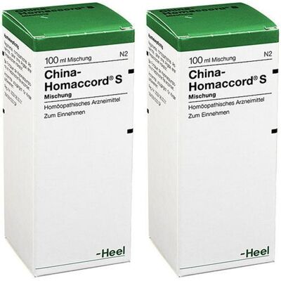 Heel China Homaccord S Tropfen 2x 2x100 ml Heel China Homaccord S Tropfen 2x 2x100 ml