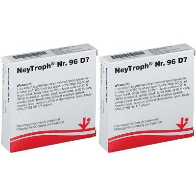 vitOrgan Neytroph Nr.96 D 7 Ampullen 2x 2x5x2 ml vitOrgan Neytroph Nr.96 D 7 Ampullen 2x 2x5x2 ml