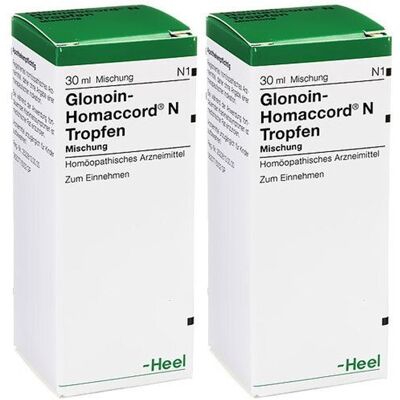Heel Glonoin Homaccord N Tropfen 2x 2x30 ml Heel Glonoin Homaccord N Tropfen 2x 2x30 ml