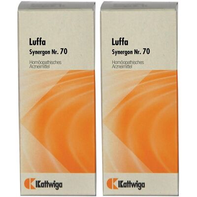 Kattwiga Synergon Komplex 70 Luffa Tropfen 2x 2x50 ml Kattwiga Synergon Komplex 70 Luffa Tropfen 2x 2x50 ml