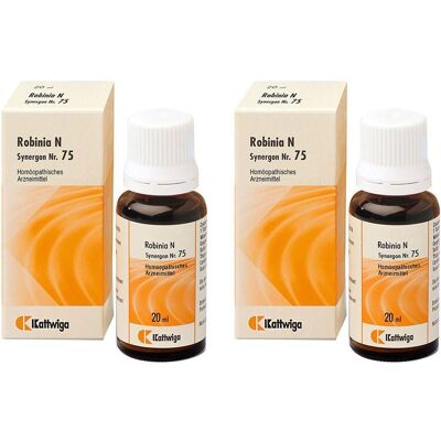 Kattwiga Synergon Komplex 75 Robinia S Tropfen 2x 2x50 ml Kattwiga Synergon Komplex 75 Robinia S Tropfen 2x 2x50 ml