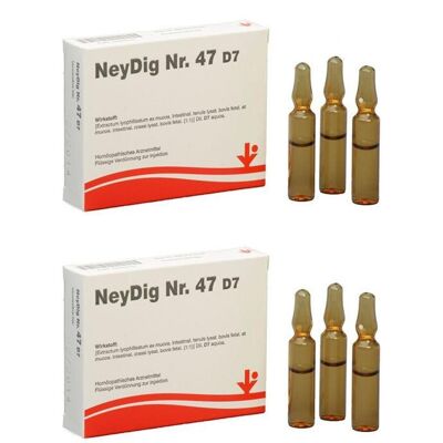 vitOrgan Neydig Nr.47 D 7 Ampullen 2x 2x5x2 ml vitOrgan Neydig Nr.47 D 7 Ampullen 2x 2x5x2 ml