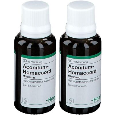 Heel Aconitum Homaccord Tropfen 2x 2x30 ml Heel Aconitum Homaccord Tropfen 2x 2x30 ml