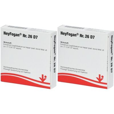 vitOrgan Neyfegan Nr.26 D 7 Ampullen 2x 2x5x2 ml vitOrgan Neyfegan Nr.26 D 7 Ampullen 2x 2x5x2 ml