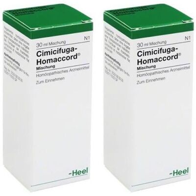 Heel Cimicifuga Homaccord Tropfen 2x 2x30 ml Heel Cimicifuga Homaccord Tropfen 2x 2x30 ml