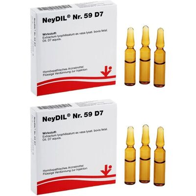 vitOrgan Neydil Nr.59 D 7 Ampullen 2x 2x5x2 ml vitOrgan Neydil Nr.59 D 7 Ampullen 2x 2x5x2 ml