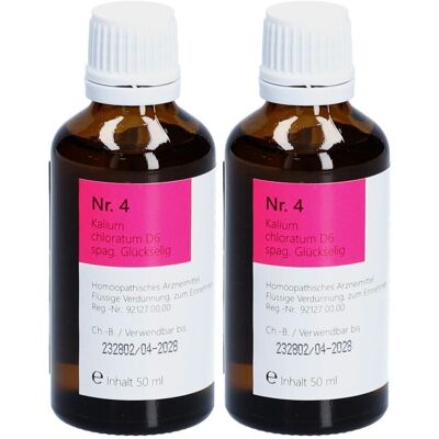phönix Nr.4 Kalium chloratum D 6 spag.Glückselig 2x 2x50 ml Tropfen zum Einnehmen phönix Nr.4 Kalium chloratum D 6 spag.Glückselig 2x 2x50 ml Tropfen zum Einnehmen