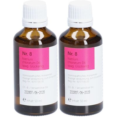 phönix Nr.8 Natrium chloratum D 6 spag.Glückselig 2x 2x50 ml Tropfen zum Einnehmen phönix Nr.8 Natrium chloratum D 6 spag.Glückselig 2x 2x50 ml Tropfen zum Einnehmen