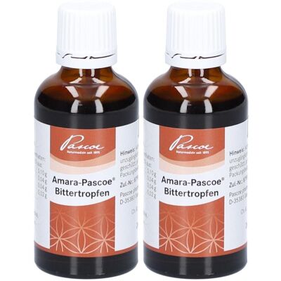 AMARA-Pascoe Bittertropfen 2x 2x50 ml Flüssigkeit AMARA-Pascoe Bittertropfen 2x 2x50 ml Flüssigkeit