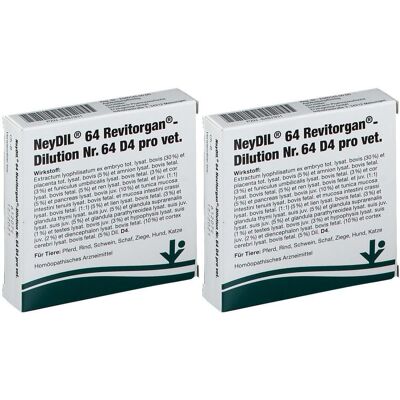 Neydil Nr.64 Revitorgan Dil.D 4 pro Ampullen vet. 2x 2x5x2 ml Neydil Nr.64 Revitorgan Dil.D 4 pro Ampullen vet. 2x 2x5x2 ml