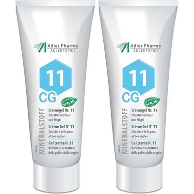 Adler Mineralstoff Cremegel Nr.11 x2 2x200 ml Creme Adler Mineralstoff Cremegel Nr.11 x2 2x200 ml Creme