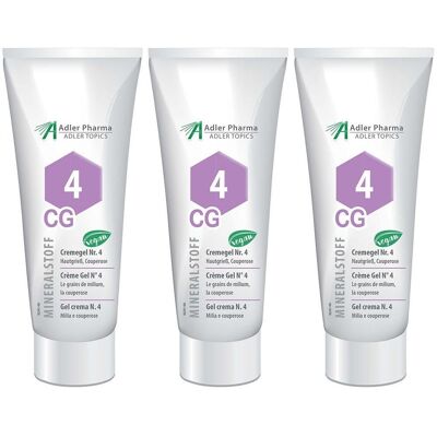 Adler Mineralstoff Cremegel Nr.4 x3 3x200 ml Creme Adler Mineralstoff Cremegel Nr.4 x3 3x200 ml Creme