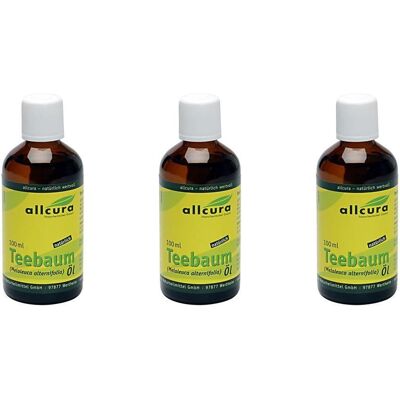 allcura Teebaum ÖL KBA x3 3x100 ml Ätherisches Öl allcura Teebaum ÖL KBA x3 3x100 ml Ätherisches Öl