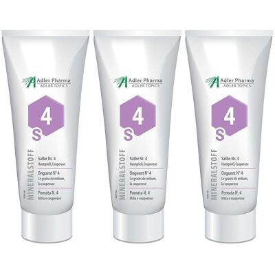 Adler Mineralstoff Salbe Nr.4 x3 3x200 ml Adler Mineralstoff Salbe Nr.4 x3 3x200 ml