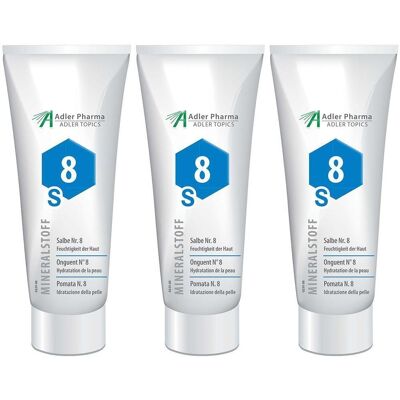 Adler Mineralstoff Salbe Nr.8 x3 3x200 ml Adler Mineralstoff Salbe Nr.8 x3 3x200 ml