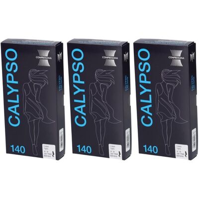 Compressana Calypso 140den St.Str.H.Gr.3 schwarz x3 3x1 St Compressana Calypso 140den St.Str.H.Gr.3 schwarz x3 3x1 St