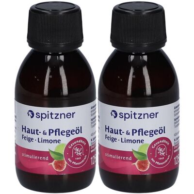 Spitzner Haut- u.Pflegeöl Feige-Limone x2 2x125 ml Öl Spitzner Haut- u.Pflegeöl Feige-Limone x2 2x125 ml Öl
