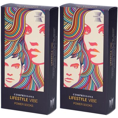 Compressana Lifestyle Vibe AD 2 pure black m.Sp. x2 2x2 St Compressana Lifestyle Vibe AD 2 pure black m.Sp. x2 2x2 St