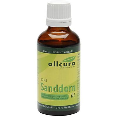 Allcura Bio Sanddornöl - Nahrungsergänzungsmittel Allcura Bio Sanddornöl - Nahrungsergänzungsmittel