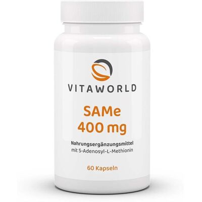 vitaworld Same 400 mg S-Adenosylmethionin Kapseln 60 St vitaworld Same 400 mg S-Adenosylmethionin Kapseln 60 St