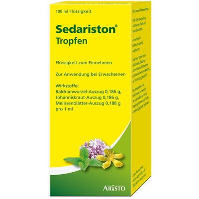 Sedariston Tropfen 100 ml Flüssigkeit zum Einnehmen Sedariston Tropfen 100 ml Flüssigkeit zum Einnehmen