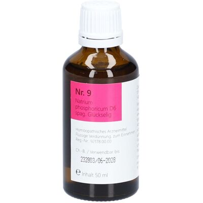 phönix Nr.9 Natrium phosphoricum D 6 spag.Glückselig 50 ml Tropfen zum Einnehmen phönix Nr.9 Natrium phosphoricum D 6 spag.Glückselig 50 ml Tropfen zum Einnehmen