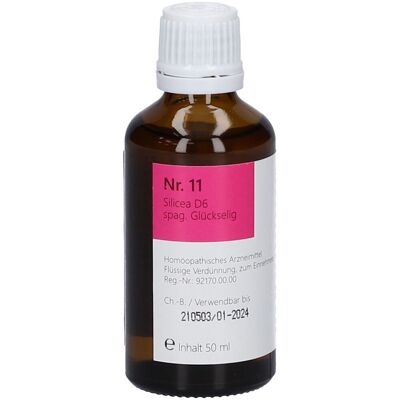 phönix Nr.11 Silicea D 6 spag.Glückselig 50 ml Tropfen zum Einnehmen phönix Nr.11 Silicea D 6 spag.Glückselig 50 ml Tropfen zum Einnehmen