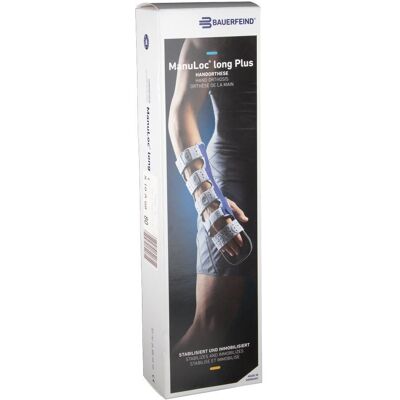 BAUERFEIND Manuloc long Plus Handgel.Orthese Gr.2 titan 1 St Bandage(s) BAUERFEIND Manuloc long Plus Handgel.Orthese Gr.2 titan 1 St Bandage(s)
