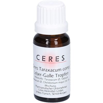 Ceres Taraxacum compositus Leber-Galle Tropfen - Kräuter-Tropfen Ceres Taraxacum compositus Leber-Galle Tropfen - Kräuter-Tropfen