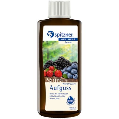 Spitzner Saunaaufguss Waldfrüchte Wellness 190 ml Flüssigkeit Spitzner Saunaaufguss Waldfrüchte Wellness 190 ml Flüssigkeit
