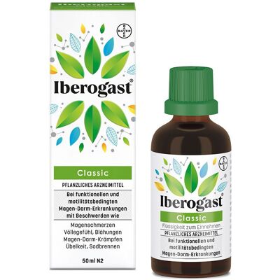 Iberogast Classic Flüssigkeit zum Einnehmen 50 ml Iberogast Classic Flüssigkeit zum Einnehmen 50 ml