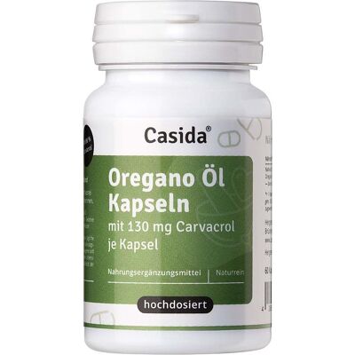 Casida GmbH Oregano Öl Kapseln Hochdosiert - Nahrungsergänzung Casida GmbH Oregano Öl Kapseln Hochdosiert - Nahrungsergänzung