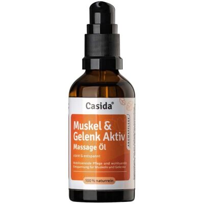 Casida GmbH Muskel & Gelenk Aktiv Massageöl - 50ml Casida GmbH Muskel & Gelenk Aktiv Massageöl - 50ml
