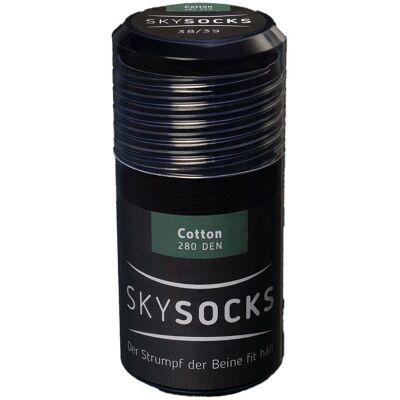 Skysocks Cotton 280den AD 42/43 black 2 St Strümpfe Skysocks Cotton 280den AD 42/43 black 2 St Strümpfe
