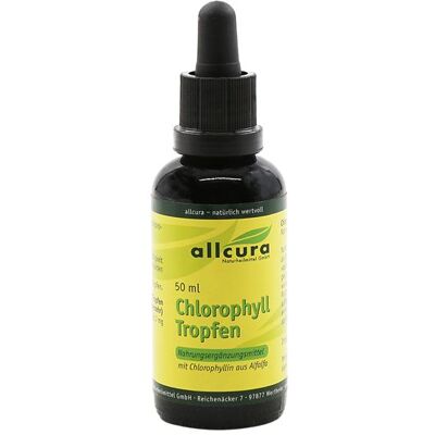 allcura Chlorophyll Tropfen 50 ml allcura Chlorophyll Tropfen 50 ml